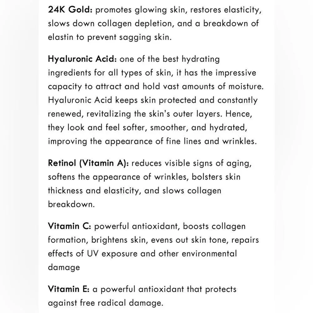 L'Core Paris 24K Gold Nourishing Night Cream